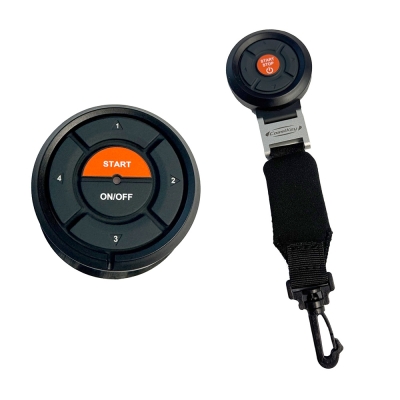 CoastKey Premium Plus Keyless Ignition System for Mercury Single Engine – Remote Start/Stop, ECOS & Trim/Tilt Control
