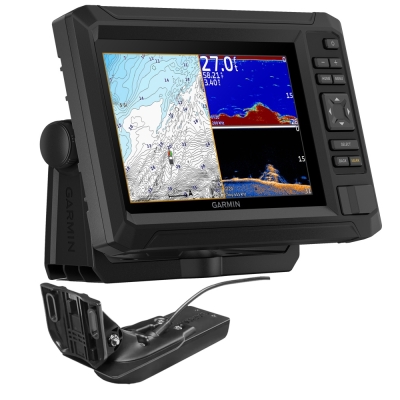 Combo Plotter de Navegación/Sonda Garmin ECHOMAP UHD2 73CV con Mapas Interiores de EE. UU. GT20-TM