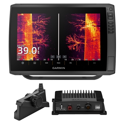 Garmin ECHOMAP Ultra 2 12\" Paquete LiveScope Plus