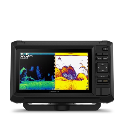 Garmin ECHOMAP UHD2 75cv Canadá Interior GN+ con Transductor GT20-TM