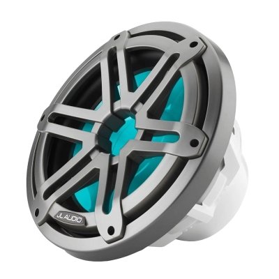 JL Audio M3 10\" Marine Subwoofer w/Grey Metallic Sport Grille &amp; RGB LED Lighting - M3-10IB-S-Gm-i-4 010-03264-00