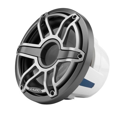 JL Audio M6 10\" Marine Infinite-Baffle Subwoofer w/Titanium Sport Grille - M6-10IB-S-GmTi-4 010-03086-00