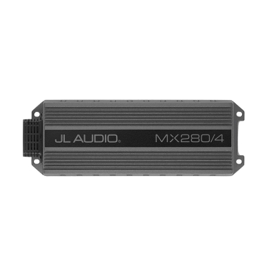 JL Audio MX Series 280w 4 Channel Full-Range Amplifier - MX280/4 010-03105-00