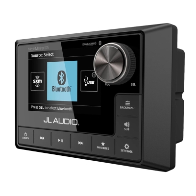 Unidad Fuente Resistente a la Intemperie MediaMaster 105 JL Audio con Pantalla LCD a Todo Color - MM105