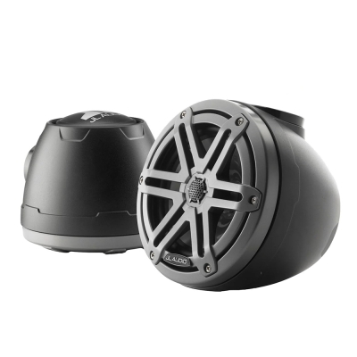 JL Audio M3 VeX&trade; Series 6.5\" Enclosed Coaxial Speakers w/Grey Sports Grilles - M3-650VEX-Mb-S-Gm 010-03257-00