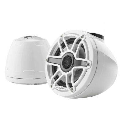 Altavoces Coaxiales con Caja Serie M6 VeX de 6.5\" JL Audio con Rejillas Sport Blancas - M6-650VEX-Gw-S-GwGw