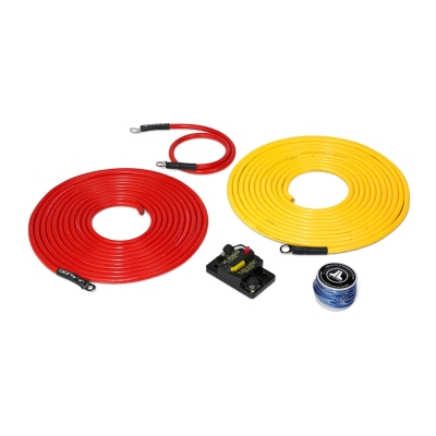 JL Audio Premium 6 AWG 12v Power Connection Kit f/Single Amplifier Within 20\' of Battery - XMD-PCS50A-1-L20 010-13418-00