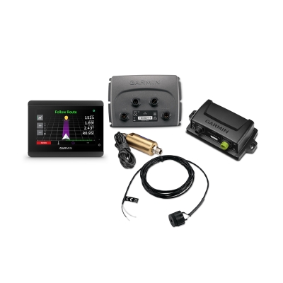 Piloto Automático Hidráulico Garmin Reactor 40 con Instrumento de Piloto Automático GHC 50