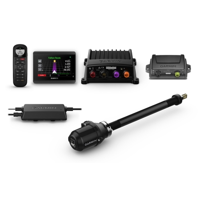 Piloto Automático para Motor Auxiliar Garmin Reactor 40 con Instrumento de Piloto Automático GHC 50