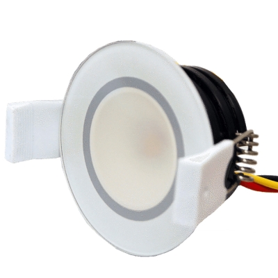 Luz Descendente Lumishore LUX DL50 - 5 Watts - Bisel Blanco