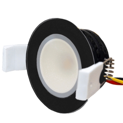 Luz Descendente Lumishore LUX DL50 - 5 Watts - Bisel Negro