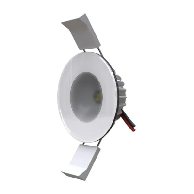 Luz Descendente Azul/ Blanca Lumishore ECLIPSE DL55 - Acabado Blanco