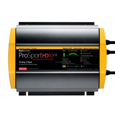 Cargador de Baterías ProMariner ProSportHD 10 Gen 4 - 10 Amp - 2 Bancos