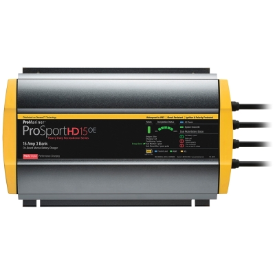 Cargador de Baterías ProMariner ProSportHD 15 Gen 4 - 15 Amp - 3 Bancos