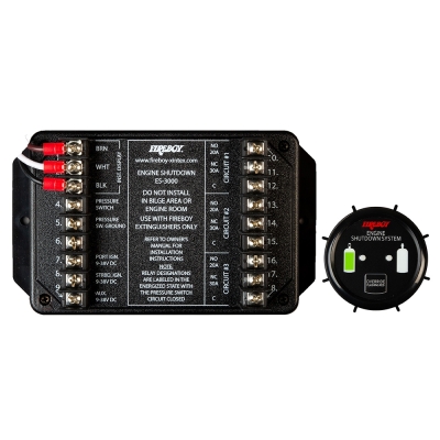 Fireboy-Xintex Apagado de motor de 3 circuitos con pantalla cuadrada