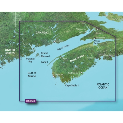 Garmin BlueChart&reg; g3 Vision&reg; HD - VCA004R - Bay of Fundy - microSD&trade;/SD&trade; 010-C0690-00