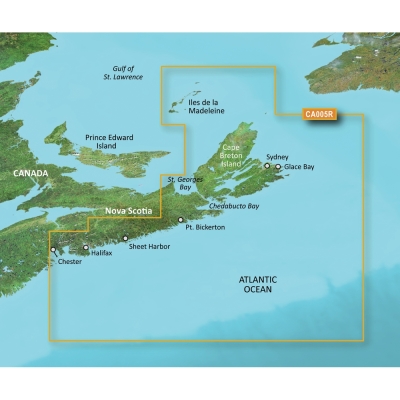 Garmin BlueChart&reg; g3 Vision&reg; HD - VCA005R - Halifax - Cape Breton - microSD&trade;/SD&trade; 010-C0691-00