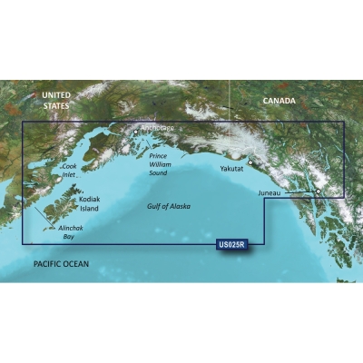 Garmin BlueChart&reg; g3 Vision&reg; HD - VUS025R - Anchorage - Juneau - microSD&trade;/SD&trade; 010-C0726-00