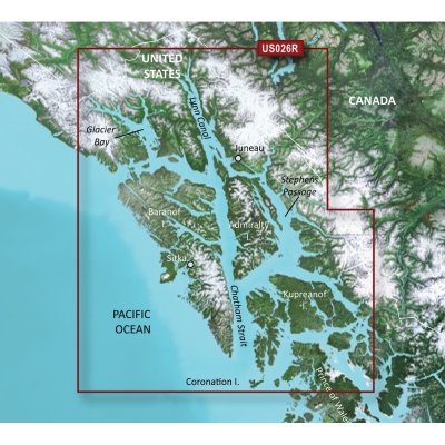 Garmin BlueChart&reg; g3 Vision&reg; HD - VUS026R - Wrangell/Juneau/Sitka - microSD&trade;/SD&trade; 010-C0727-00