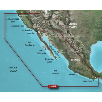 Garmin BlueChart&reg; g3 Vision&reg; HD - VUS021R - California-Mexico - microSD&trade;/SD&trade; 010-C0722-00