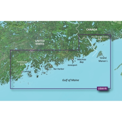 Garmin BlueChart&reg; g3 Vision&reg; HD - VUS001R - North Maine - microSD&trade;/SD&trade; 010-C0702-00