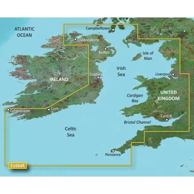Garmin BlueChart&reg; g3 Vision&reg; HD - VEU004R - Irish Sea - microSD&trade;/SD&trade; 010-C0763-00