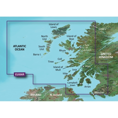 Garmin BlueChart&reg; g3 Vision&reg; HD - VEU006R - Scotland, West Coast - microSD&trade;/SD&trade; 010-C0765-00