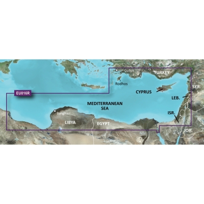 Garmin BlueChart&reg; g3 Vision&reg; HD - VEU016R - Mediterranean Southeast - microSD&trade;/SD&trade; 010-C0774-00