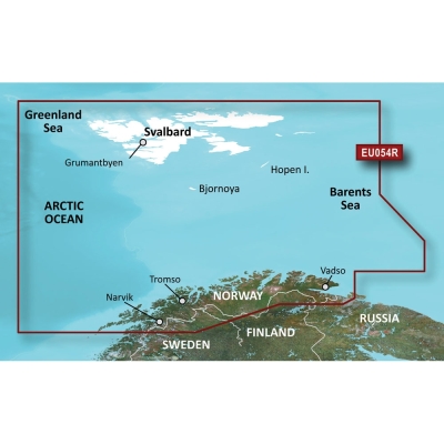Garmin BlueChart&reg; g3 Vision&reg; HD - VEU054R - Vestfjd-Svalbard-Varanger - microSD&trade;/SD&trade; 010-C0790-00