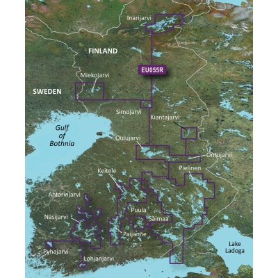 Garmin BlueChart&reg; g3 Vision&reg; HD - VEU055R - Finnish Lakes - microSD&trade;/SD&trade; 010-C0791-00