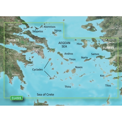 Garmin BlueChart&reg; g3 Vision&reg; HD - VEU450S - Athens &amp; Cyclades - microSD&trade;/SD&trade; 010-C0794-00