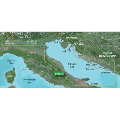Garmin BlueChart&reg; g3 Vision&reg; HD - VEU452S - Adriatic Sea, North Coast - microSD&trade;/SD&trade; 010-C0796-00