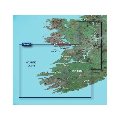 Garmin BlueChart&reg; g3 Vision&reg; HD - VEU483S - Galway Bay to Cork - microSD&trade;/SD&trade; 010-C0827-00