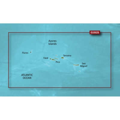 Garmin BlueChart&reg; g3 Vision&reg; HD - VEU502S - Azores Islands - microSD&trade;/SD&trade; 010-C0846-00