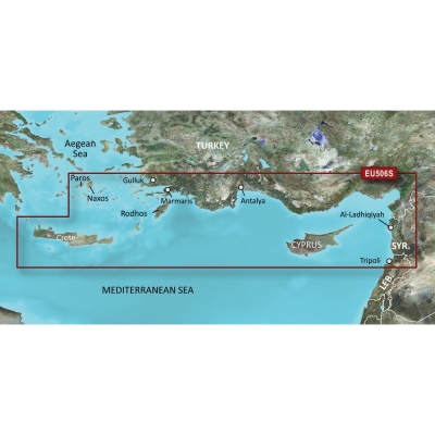 Garmin BlueChart&reg; g3 Vision&reg; HD - VEU506S - Crete To Cyprus - microSD&trade;/SD&trade; 010-C0850-00