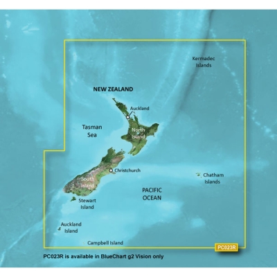 Garmin BlueChart&reg; g3 Vision&reg; HD - VPC023R - New Zealand - microSD&trade;/SD&trade; 010-C0757-00