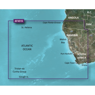 Garmin BlueChart&reg; g3 Vision&reg; HD - VAF451S - Namibia - Knysna, SA - microSD&trade;/SD&trade; 010-C0751-00