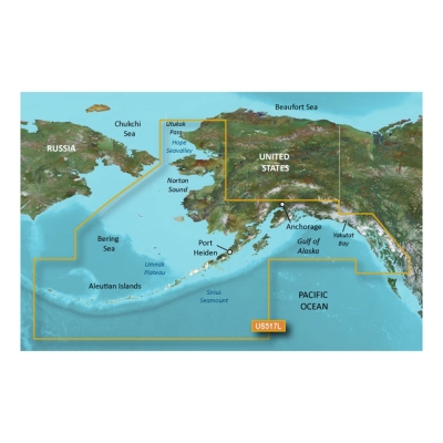 Garmin BlueChart&reg; g3 Vision&reg; HD - VUS517L - Alaska South - microSD&trade;/SD&trade; 010-C0887-00