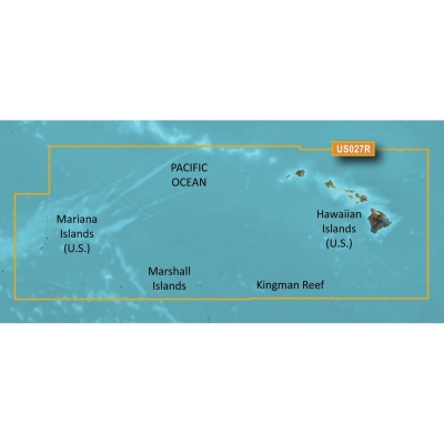 Garmin BlueChart&reg; g3 HD - HXUS027R - Hawaiian Islands - Mariana Islands - microSD&trade;/SD&trade; 010-C0728-20