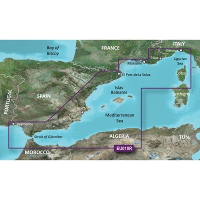 Garmin BlueChart&reg; g3 HD - HXEU010R - Spain Mediterranean Coast - microSD&trade;/SD&trade; 010-C0768-20