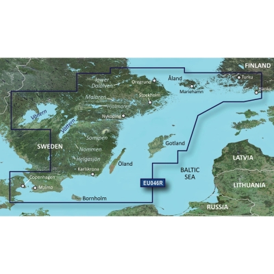 Garmin BlueChart&reg; g3 HD - HXEU046R - Oregrund Aland to Malmo - microSD&trade;/SD&trade; 010-C0782-20