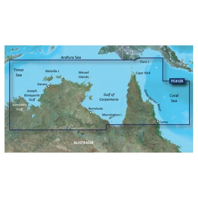Garmin BlueChart&reg; g3 HD - HXPC412S - Admiralty Gulf Wa To Cairns - microSD&trade;/SD&trade; 010-C0870-20