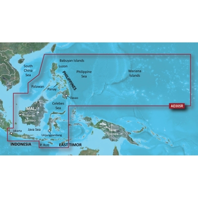 Garmin BlueChart&reg; g3 HD - HXAE005R - Phillippines - Java - Mariana Islands - microSD&trade;/SD&trade; 010-C0880-20