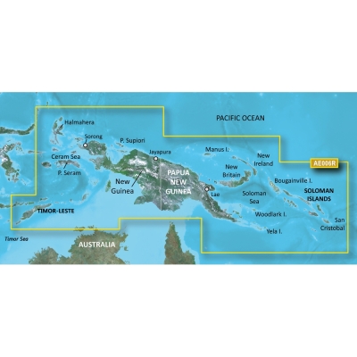 Garmin BlueChart&reg; g3 HD - HXAE006R - Timor Leste/New Guinea - microSD&trade;/SD&trade; 010-C0881-20