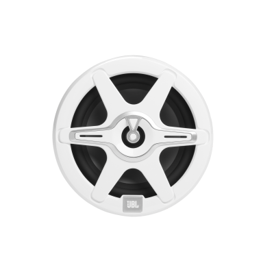 JBL Club Marine 6-1/2” Two-Way Speakers – 75W RMS, Weatherproof, 4 Ohm, RGB Lighting