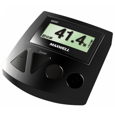 Control Contador Maxwell AA560 para Cabo/Cadena o Cadena Completa - Negro