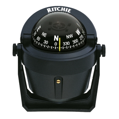 Ritchie B-51 Explorer Compass - Bracket Mount - Black B-51