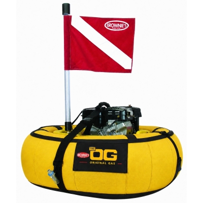 Brownie's OG Third Lung - Briggs & Stratton Single-Head - Complete 2-Diver Gas System