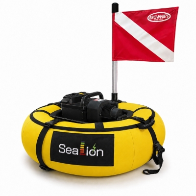 Sistema Base Sea LiON de 50Ah Brownie's - Sistema de Buceo Completo a Batería para 2 Buzos