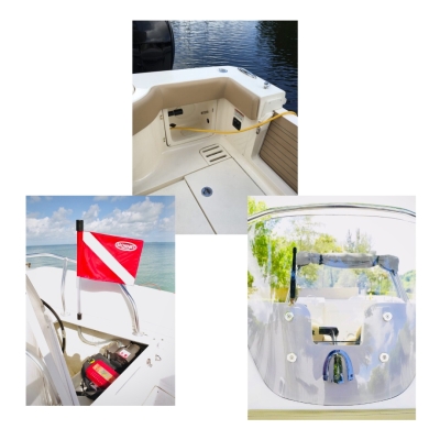 Brownie's Fresh Air Intake Package for Boat Systems - FAC-PKG